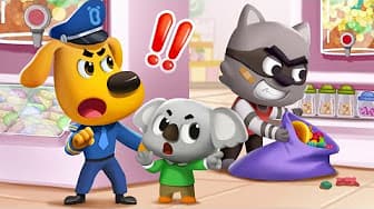 Sheriff Labrador - Kids Cartoon | Safety Cartoon for Kids