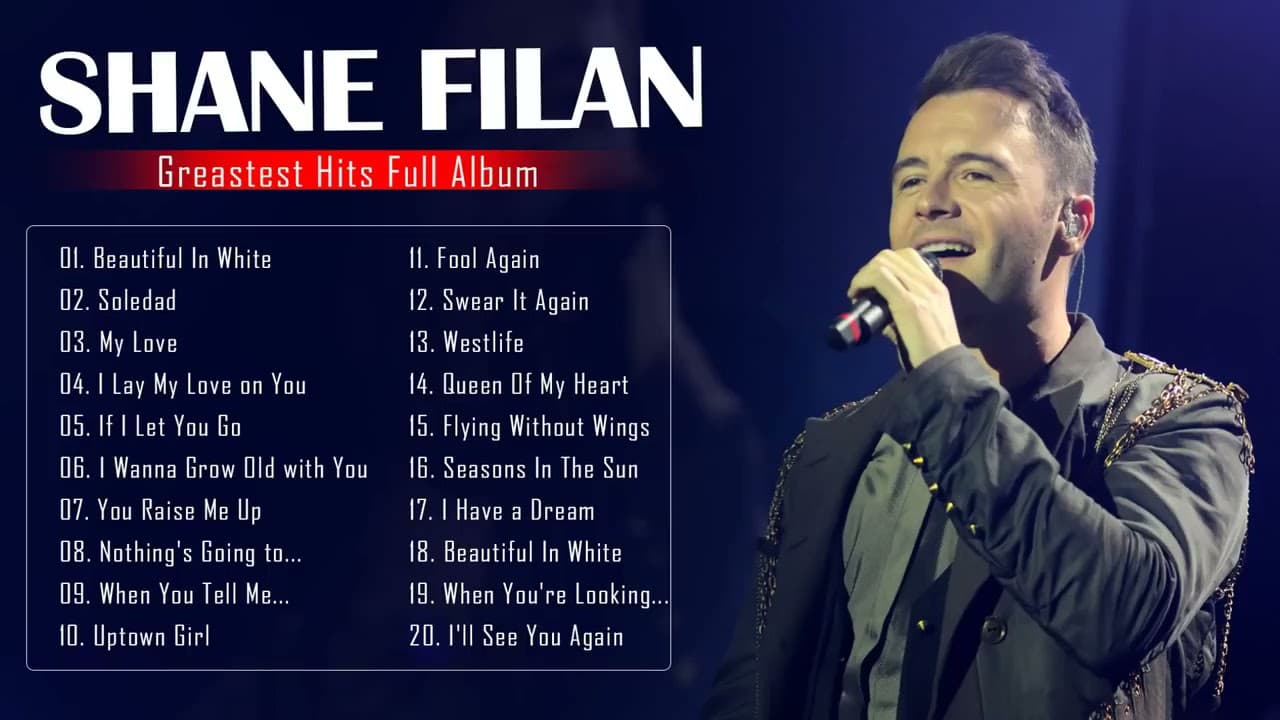 Shane Filan Greatest Hits Full Album 2021   Best Songs Of Shane Filan