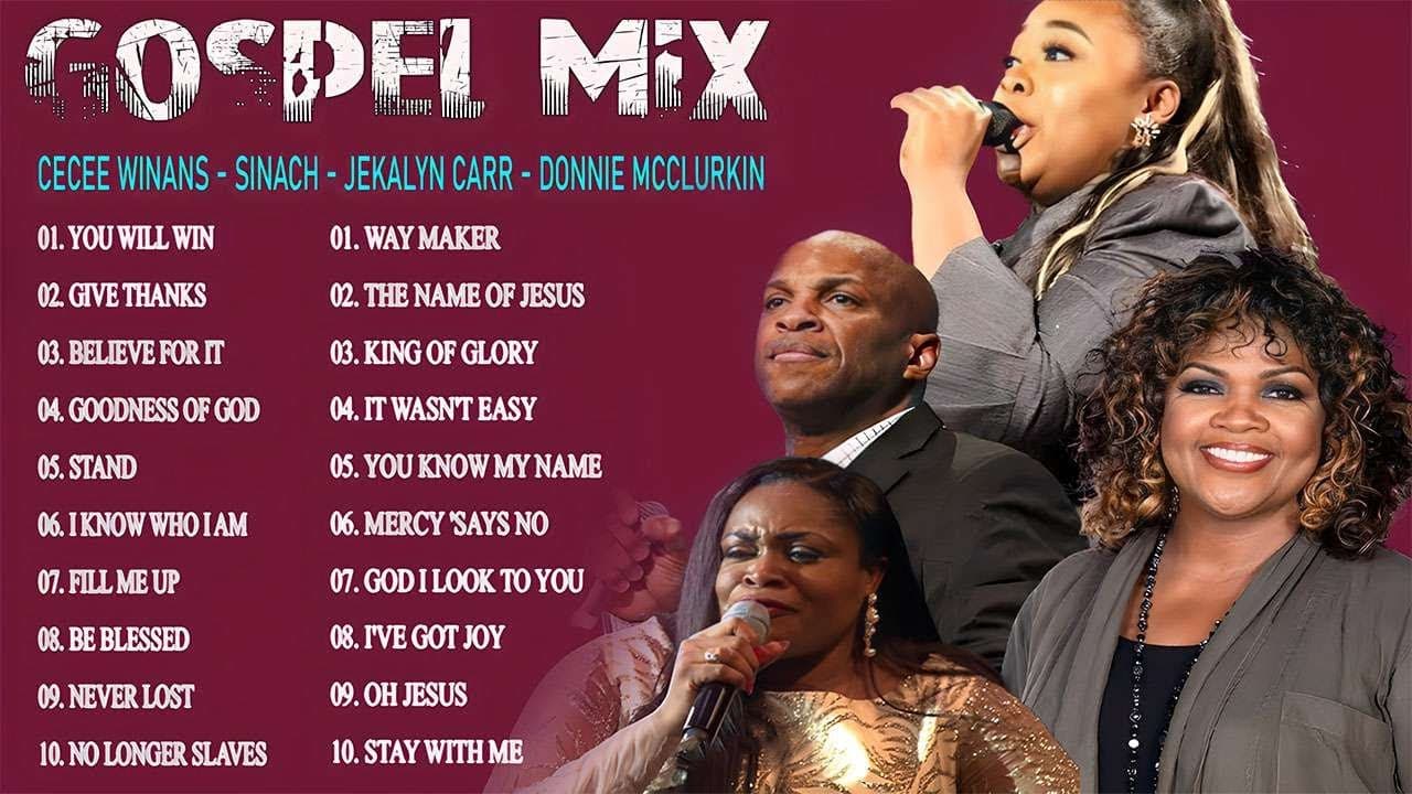 Best Praise and Worship Songs Of All Time  TOP 40 OLD GOSPEL SONGS BLACK  Cece Winans, Sinach