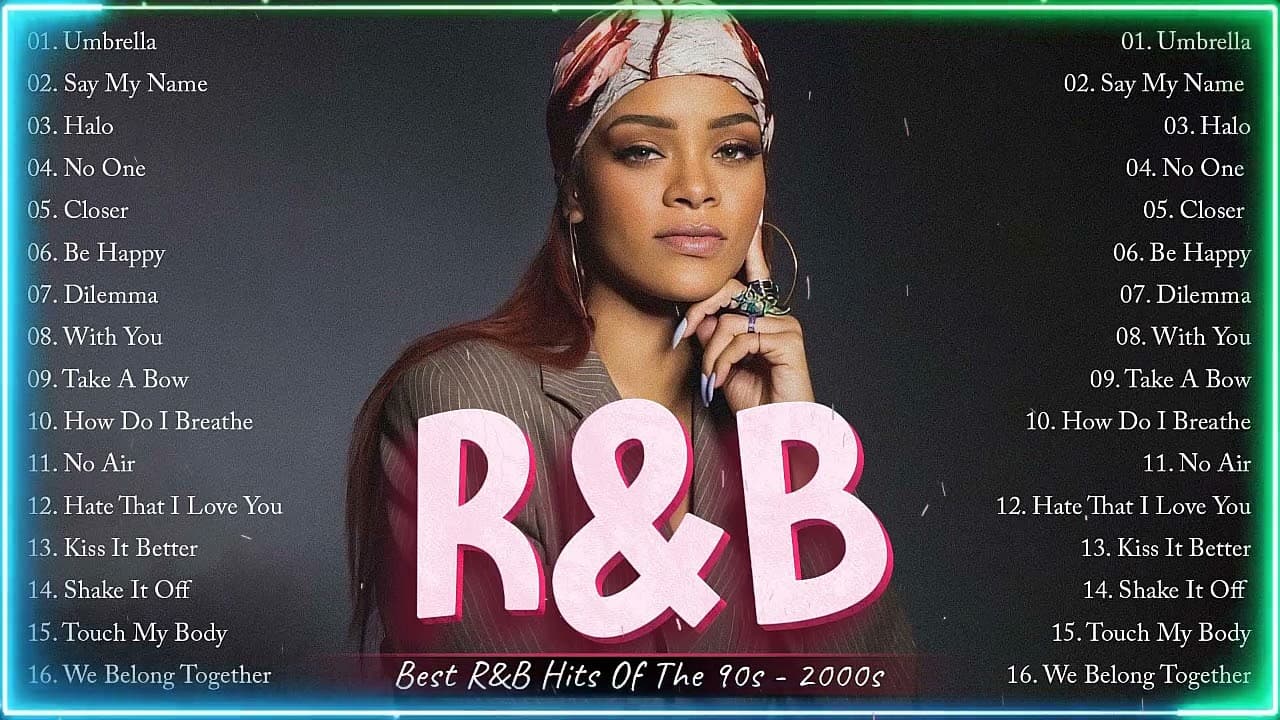 Throwback R&B Classics Of The 90's 2000's - Chris Brown Ne Yo, Beyoncé, Mariah Carey
