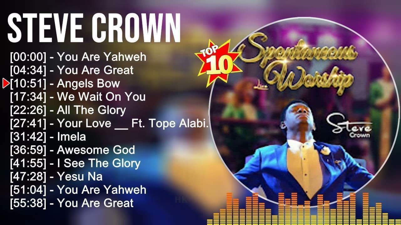 S t e v e C r o w n Greatest Hits ~ Top Gospel and Worship Music