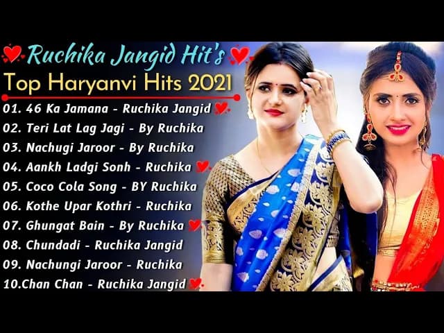 Ruchika Jangid New Songs | New Haryanvi Song Jukebox 2021 | Ruchika Jangid Best Haryanvi Songs 2021