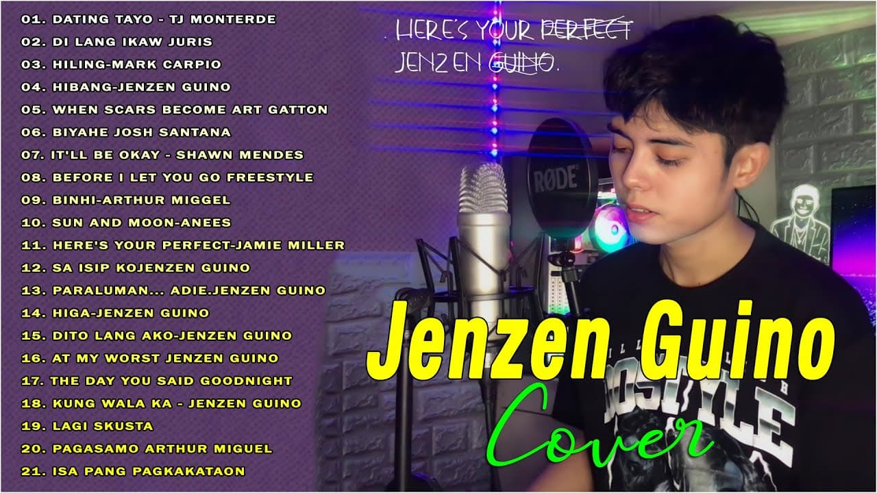 Jenzen Guino Top Hits Songs Cover Nonstop Playlist - Best OPM Cover 2022 - Greatest Hits Full Album