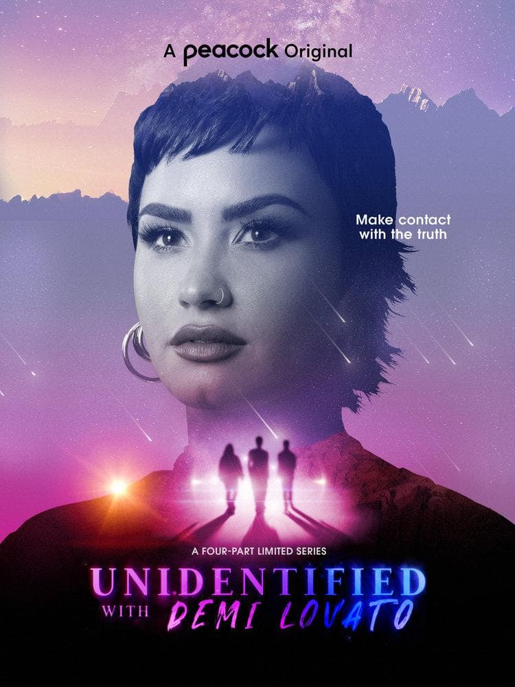 Unidentified with Demi Lovato