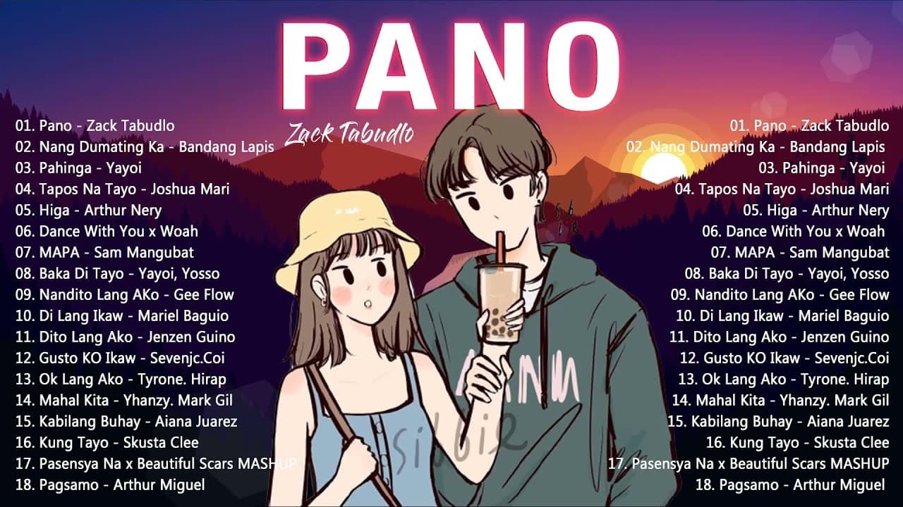 [ Pano ] Zack TabudloBagong Chill Acoustic OPM Nonstop Charts 2021 | Adie, Arthur Nery