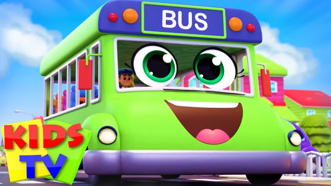 The Wheels On The Bus | Baby Toot Toot | Nursery Rhymes & Baby Cartoon - Kids Tv