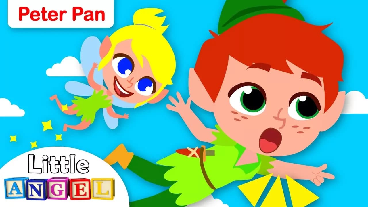 Peter Pan and Tinker Bell's Neverland Adventure | Fairy Tales & Nursery Rhymes for Kids and Toddlers