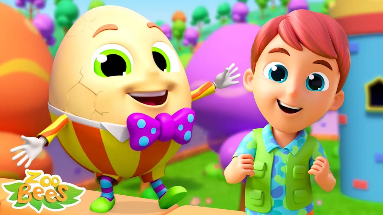 Humpty Dumpty Sat On A Wall & More Nursery Rhymes & Baby Songs by Zoobees