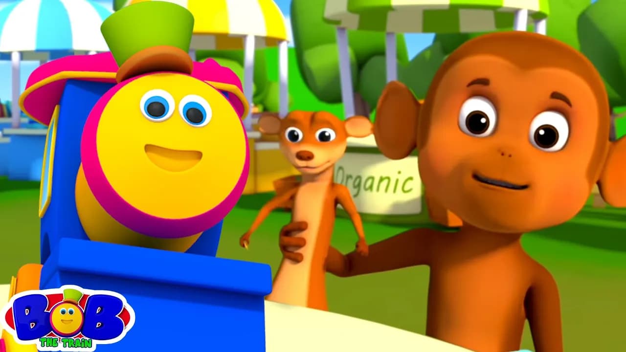 Pop Goes Weasel Nursery Rhymes + More Children Songs by Bob The Train