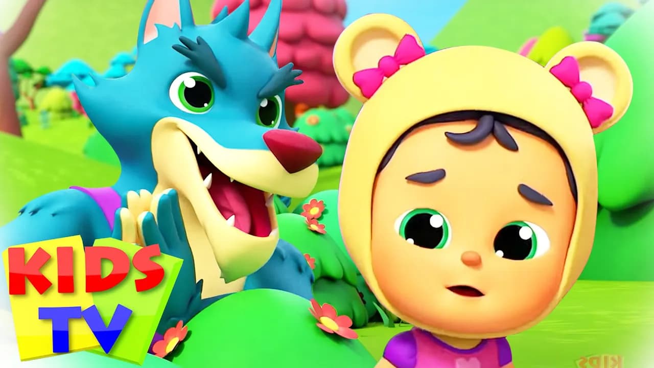 The Story of Three Little Bears & Big Bad Wolf + More Pretend & Play Song | Nursery Rhyme by Kids Tv
