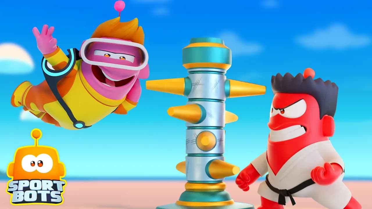 Sporty Bots: The Ultimate Animated Sports Adventure