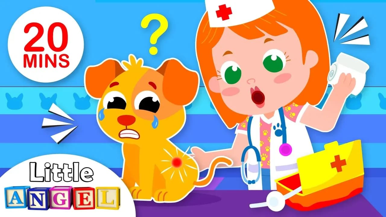 Baby Goes to the Vet | Jack & Jill Animals Song | Kids Songs & Nursery Rhymes by Little Angel
