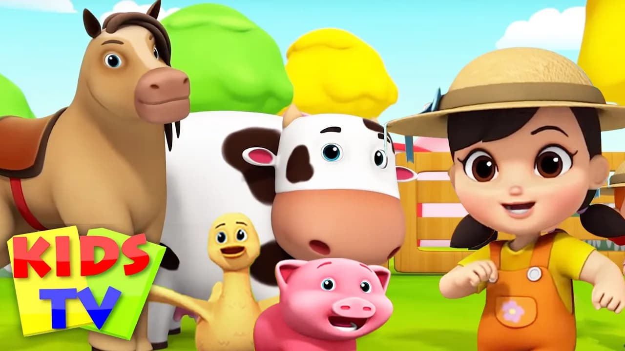 Old Macdonald had a Farm | Animal Sound Song | KIDS TV | Baby Shark