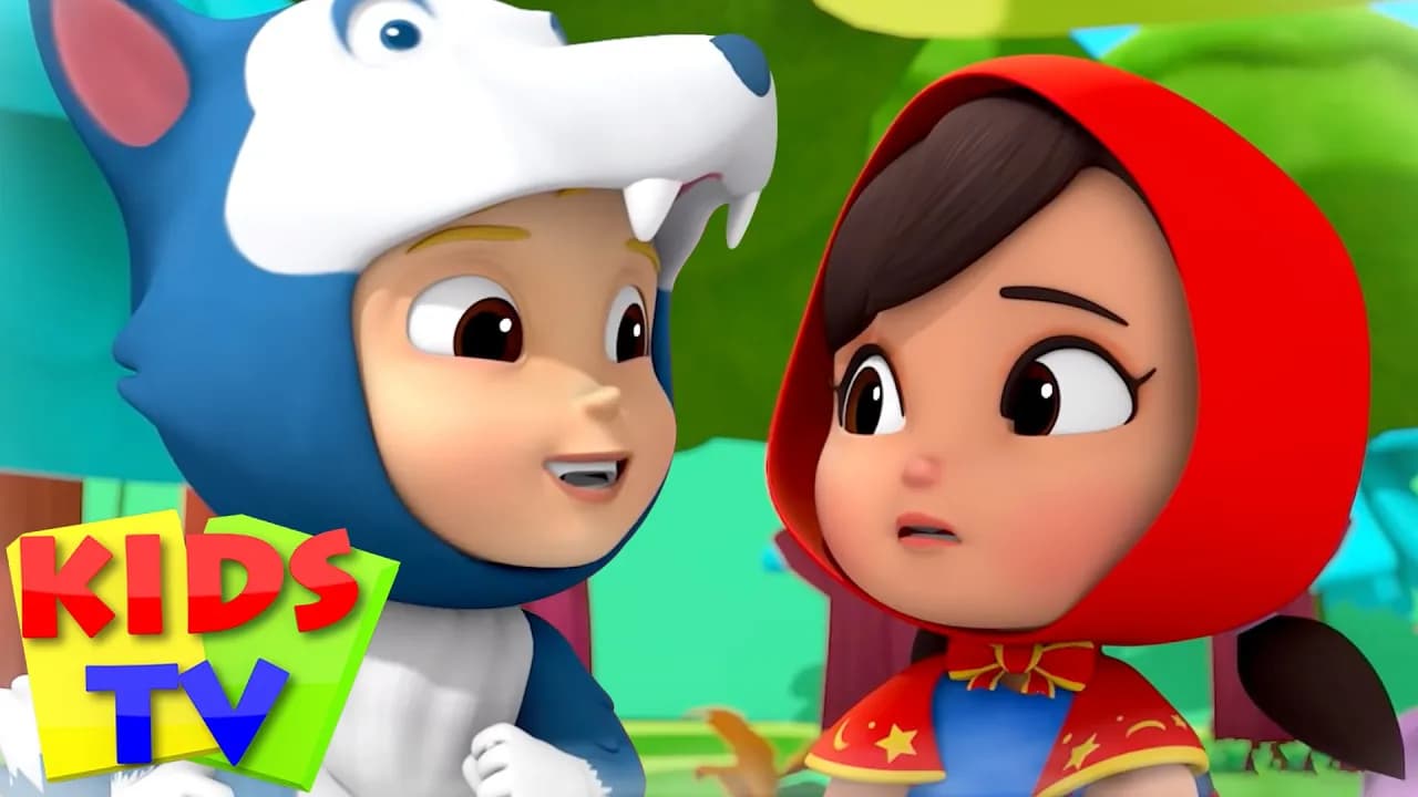 Little Red Riding Hood - Pretend Play Song | Cartoon Stories for Children | Short Story by Kids Tv