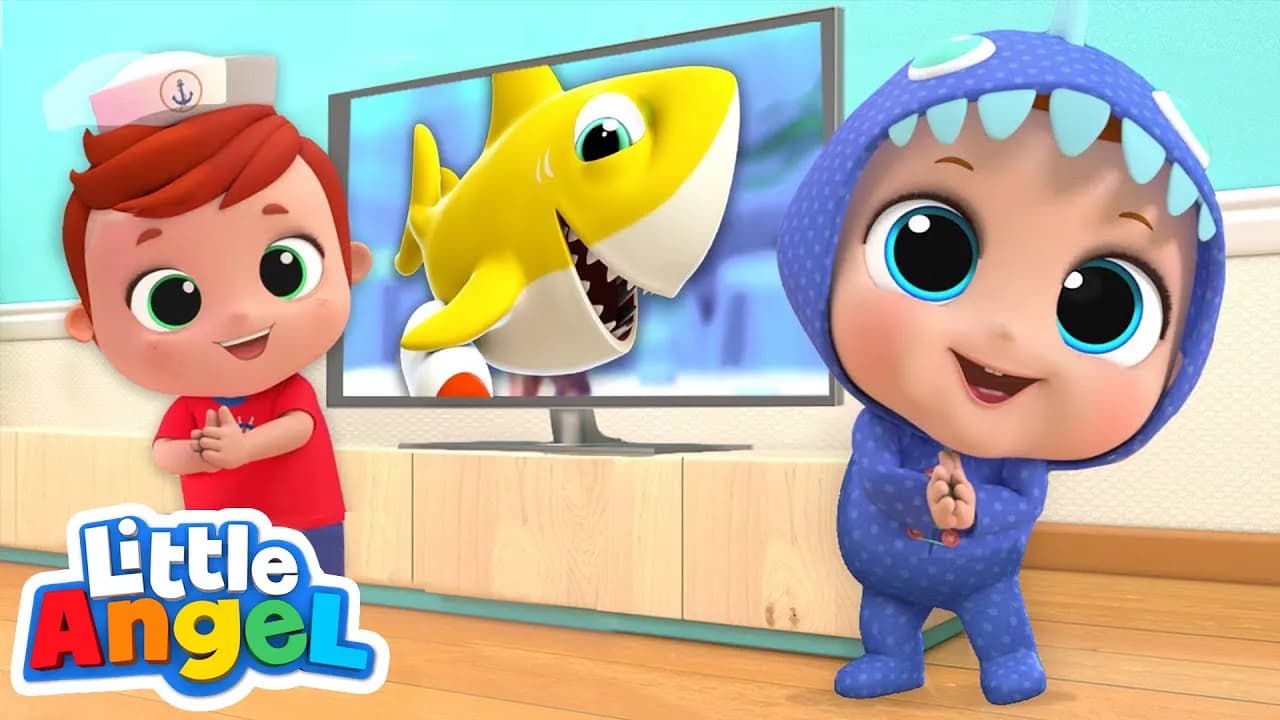 Baby Shark Dance | Nursery Rhymes by Little Angel