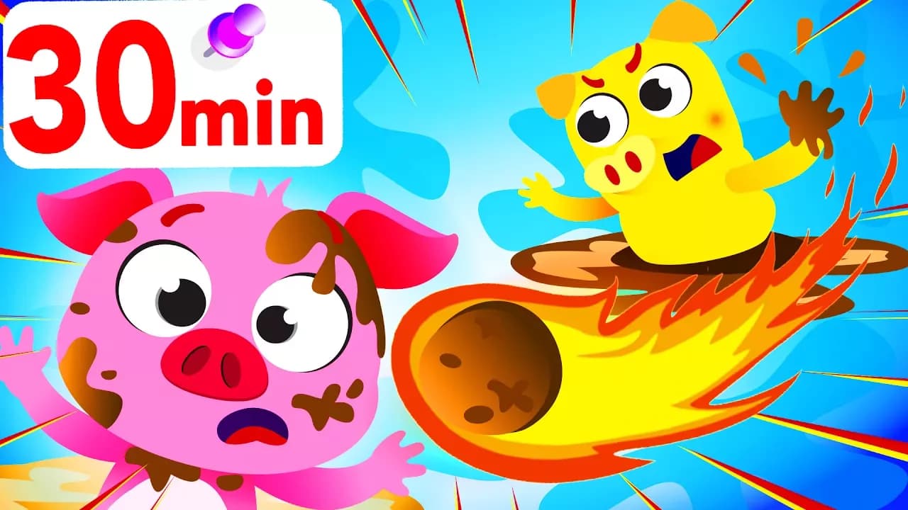 Playing In The Dirt with Little Piggy, Baby Panda, Alice Camel, Baby Bear by Little Angel