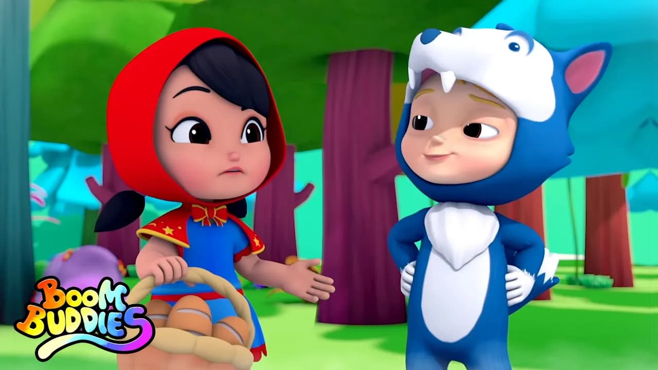 Little Red Riding Hood Story | Pretend and Play Song | Short Stories for Kids | Boom Buddies