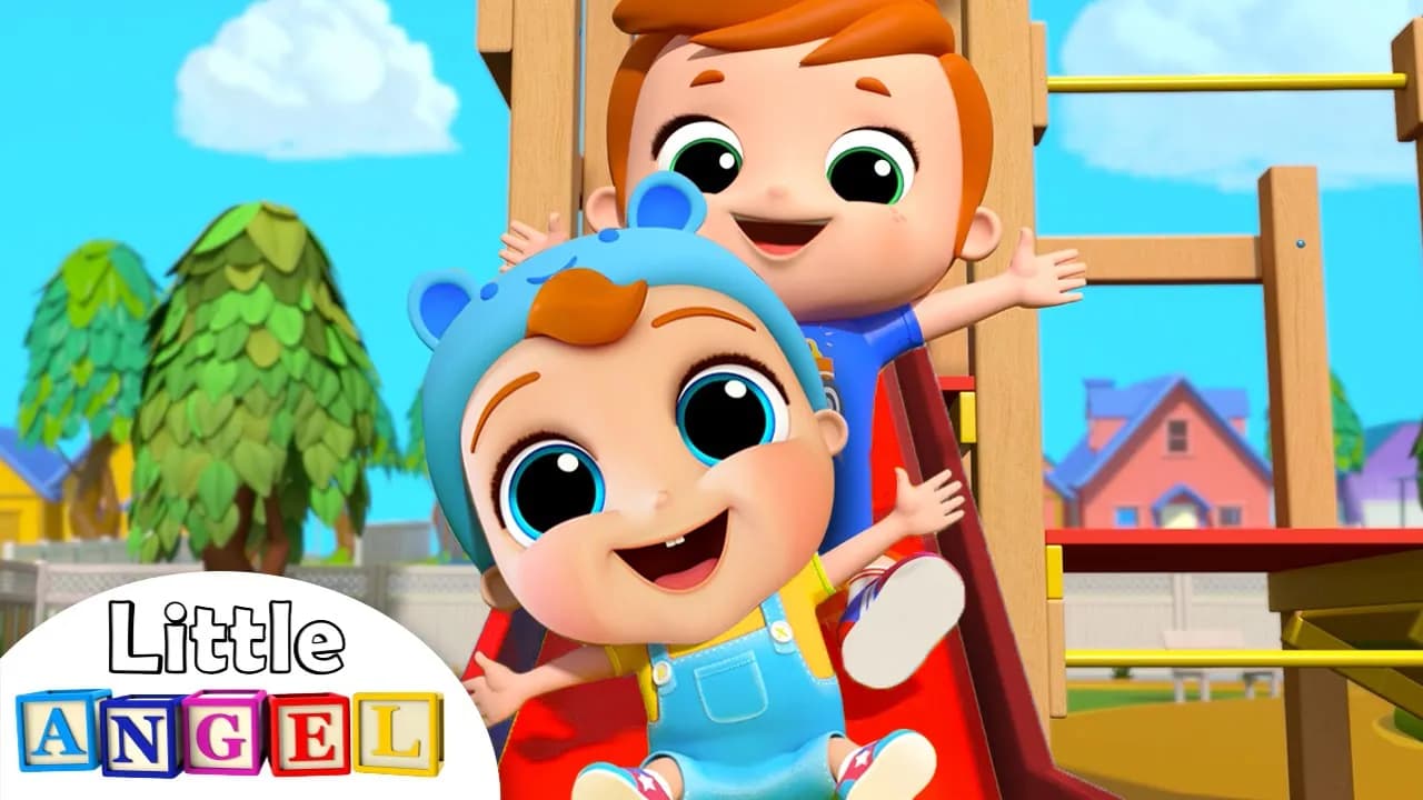 I Want To Be Like My Big Brother | Little Angel Kids Songs & Nursery Rhymes