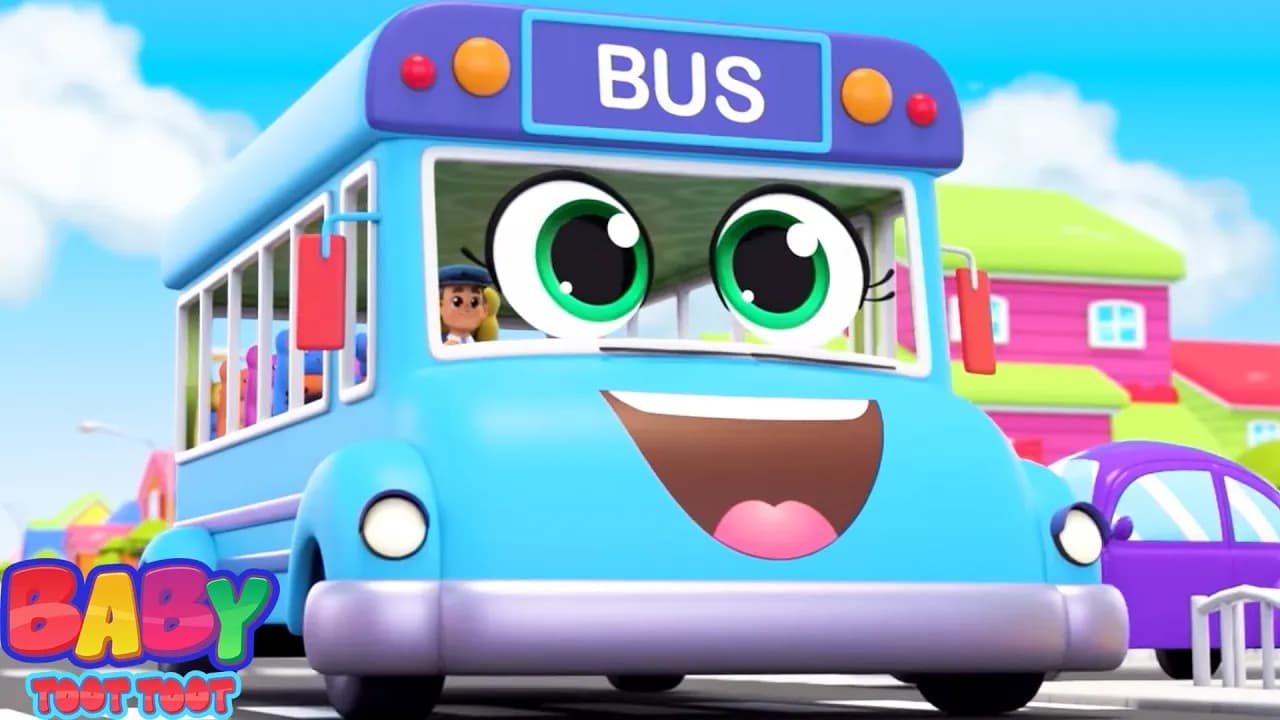 The Wheels On The Bus : A Fun Ride With Baby Toot Toot + More Nursery Rhymes & Songs