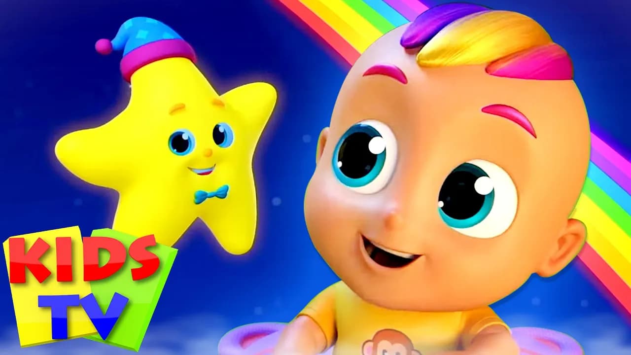 Twinkle Twinkle Little Star | Nursery Rhymes & Baby Songs | Kids Cartoon | Lullaby Song by Kids Tv