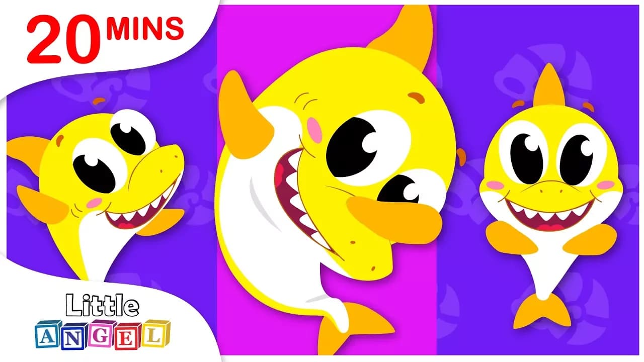 Baby Shark Learns the Dab Dance, Yum Yum Healthy Vegetables, Nursery Rhymes by Little Angel