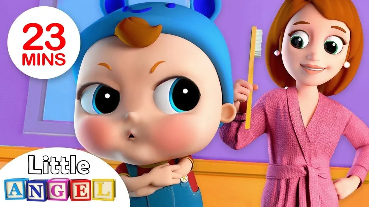 No No, Baby Wants The Big Boy Brush | Nursery Rhymes by Little Angel