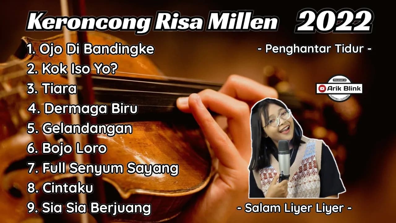 KERONCONG RISA MILLEN FULL ALBUM TERBARU 2022 SPESIAL "OJO DI BANDINGKE"