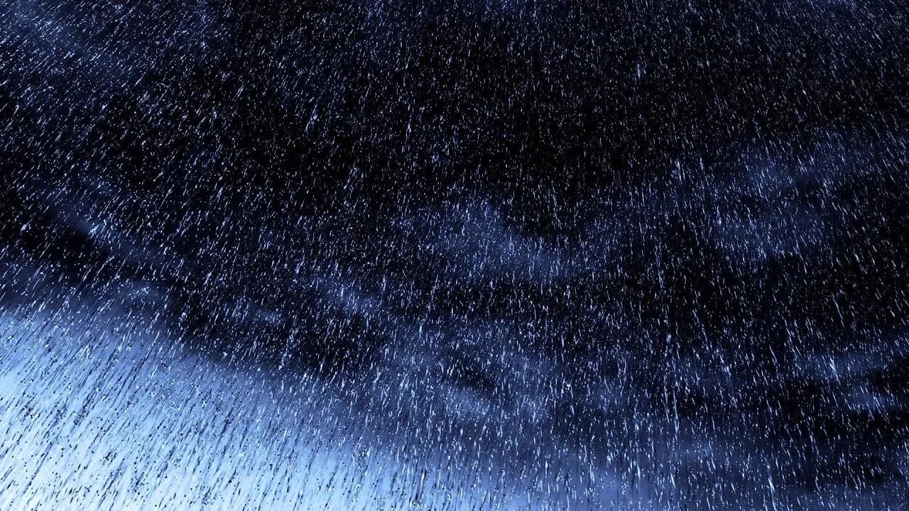 3 Hours of Gentle Night Rain, Rain Sounds for Sleeping - BLACK SCREEN Beat insomnia, Relax, Study