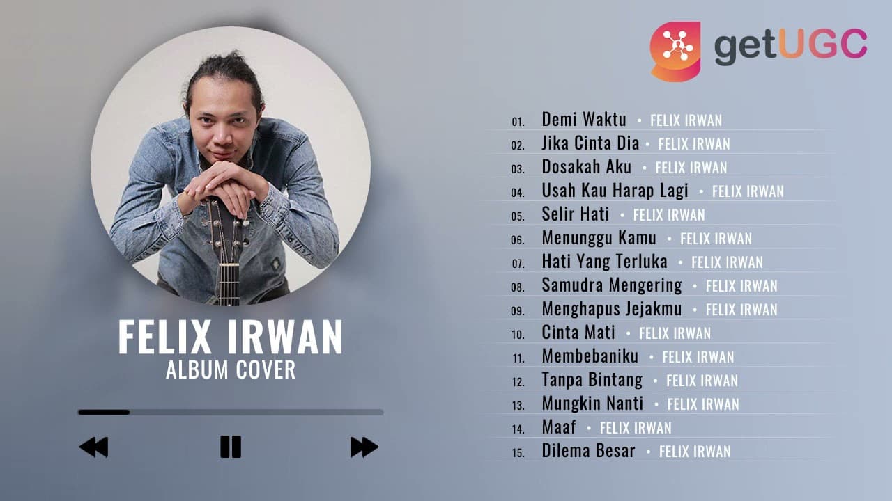 " DEMI WAKTU - UNGU " || COVER FELIX IRWAN FULL ALBUM TERBARU 2021