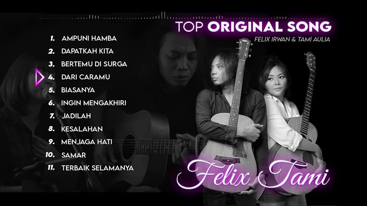 Kompilasi lagu Original Tami Aulia dan Felix Irwan - Tami dan Felix
