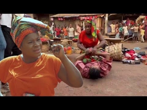 THIS MARKET WOMAN OF W@R KNOWS HOW TO HANDLE EVERYBODY   - 2023 Latest Nigerian Movie