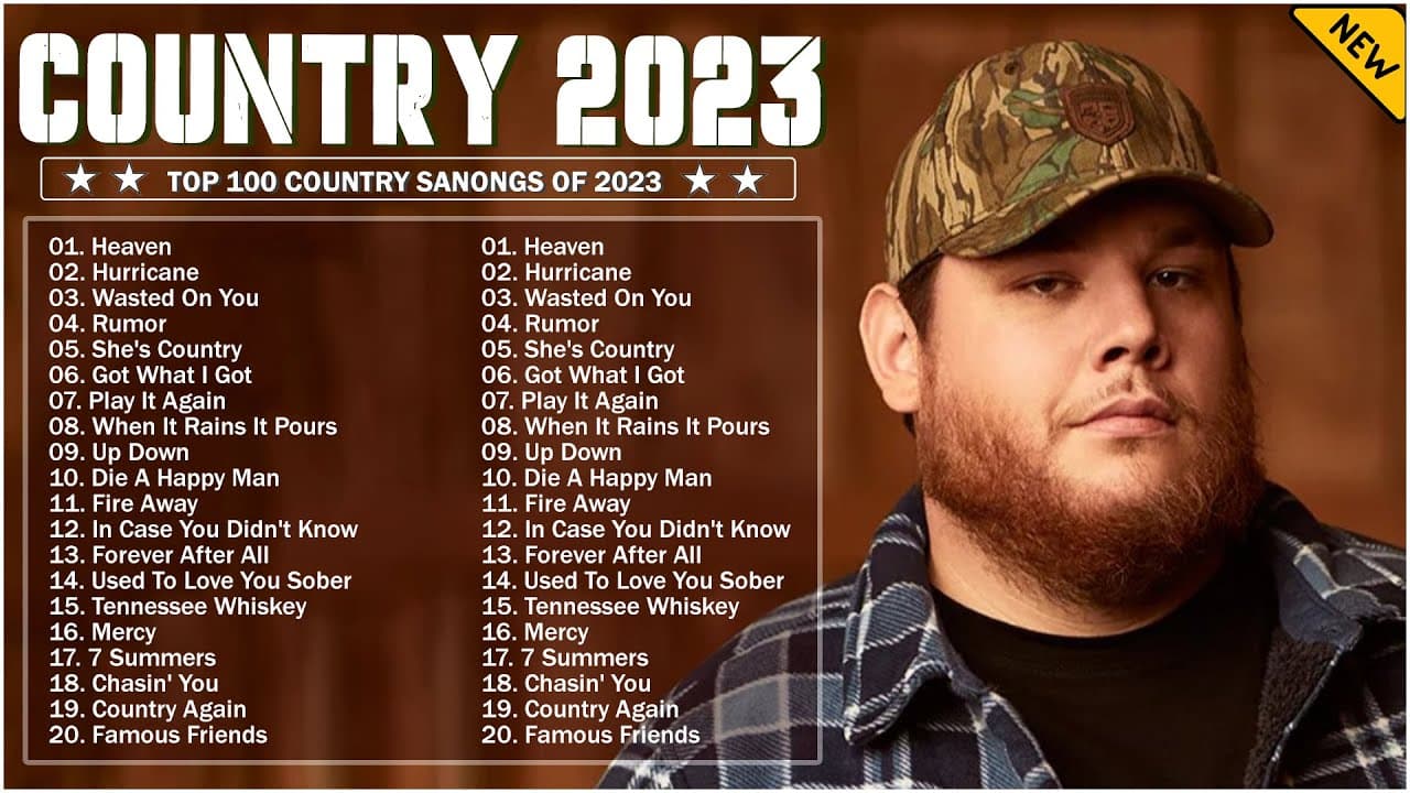 Hot New Country Songs Right Now 2023 - Blake Shelton, Luke Combs, - country songs