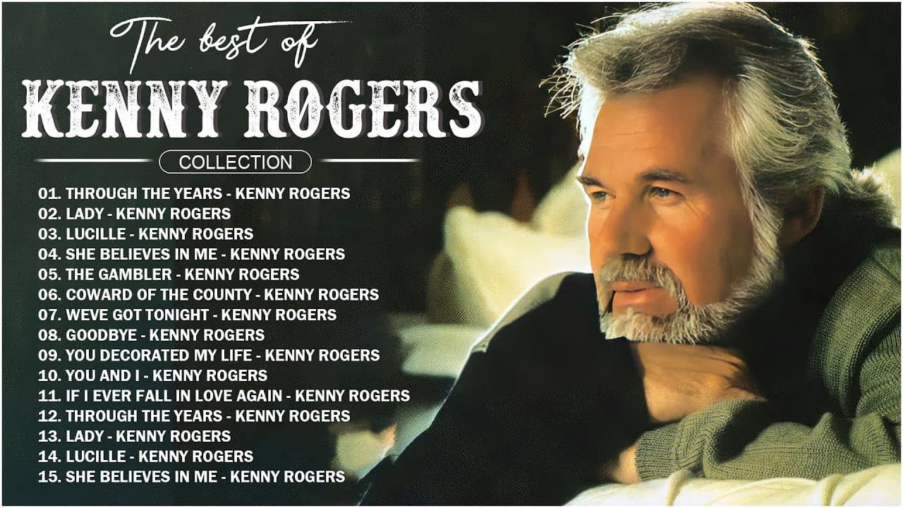 The Best Of Classic – k e n n y r o g e r s, Greatest Hits Full Album - Country Songs Playlist 2023