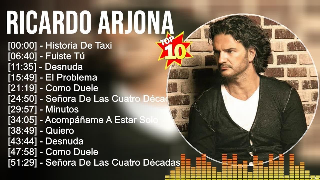 R i c a r d o A r j o n a Grandes éxitos ~ Los 100 mejores artistas para escuchar en 2022 y 2023