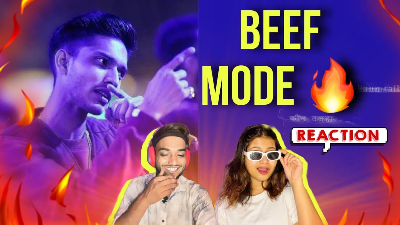 KAUN TALHA- Talha Anjum | Talha Anjum dissed Naezy| Reaction video ft. ​⁠@miragge1