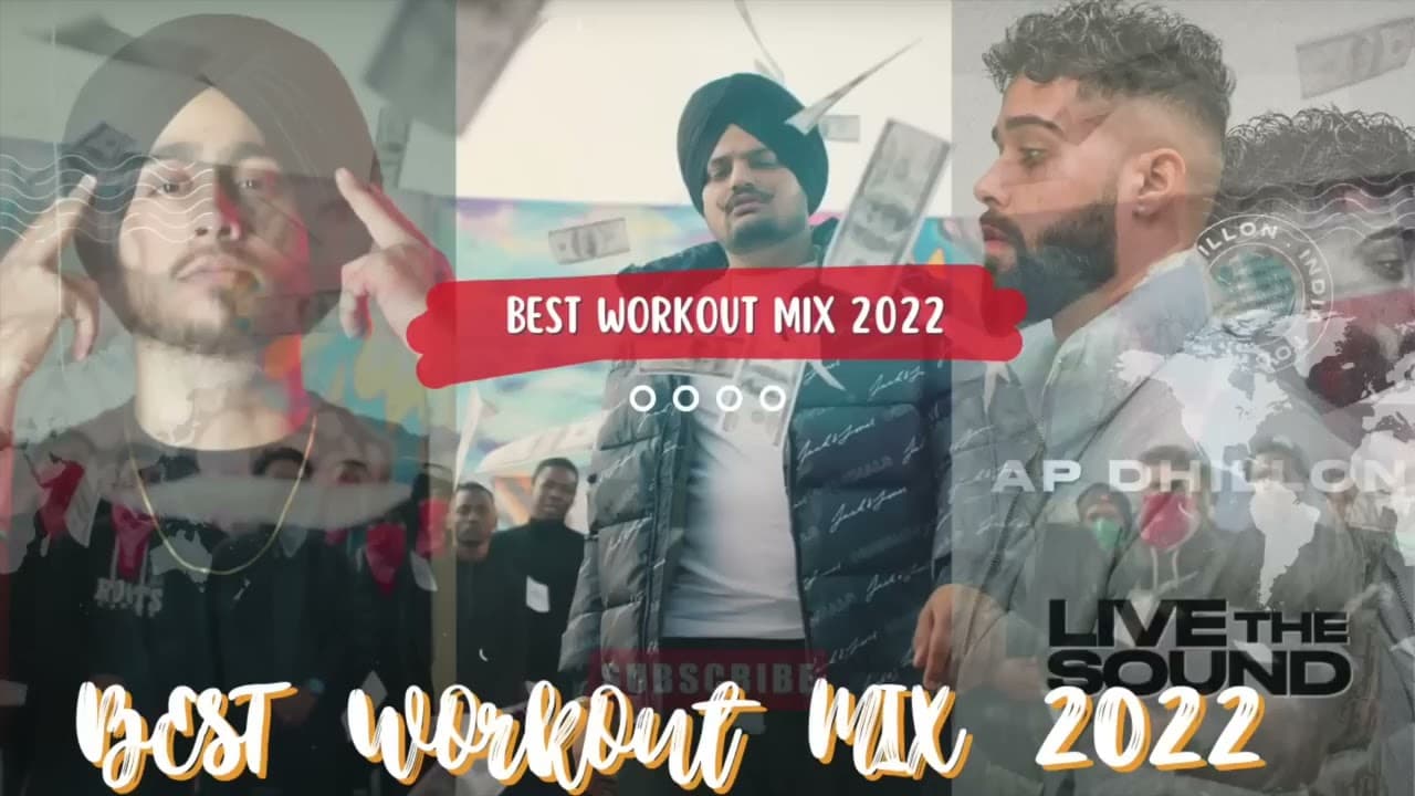 🔥MOOSELOVE X SHUBH X AP DHILLON WORKOUT MIX 2022  Top Punjabi Workout| Gagan Music