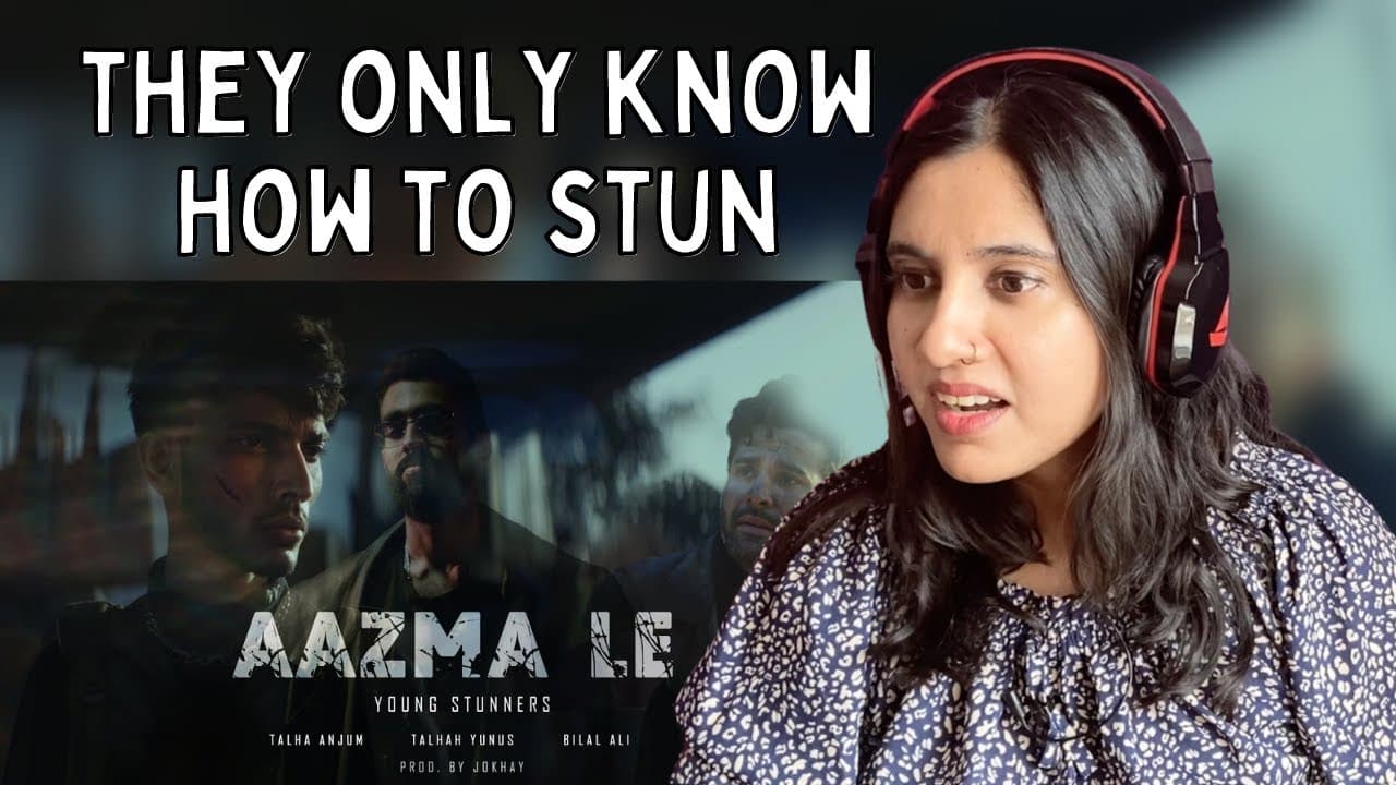 AAZMA LE by Young Stunners Reaction | Talha Anjum, Talhah Yunus ft. Bilal Ali | Ashmita Reacts