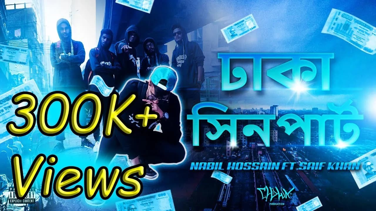 Dhaka Scene Part || New Bangla Rap 2020 || Nabil Hossain Ft Cfu36