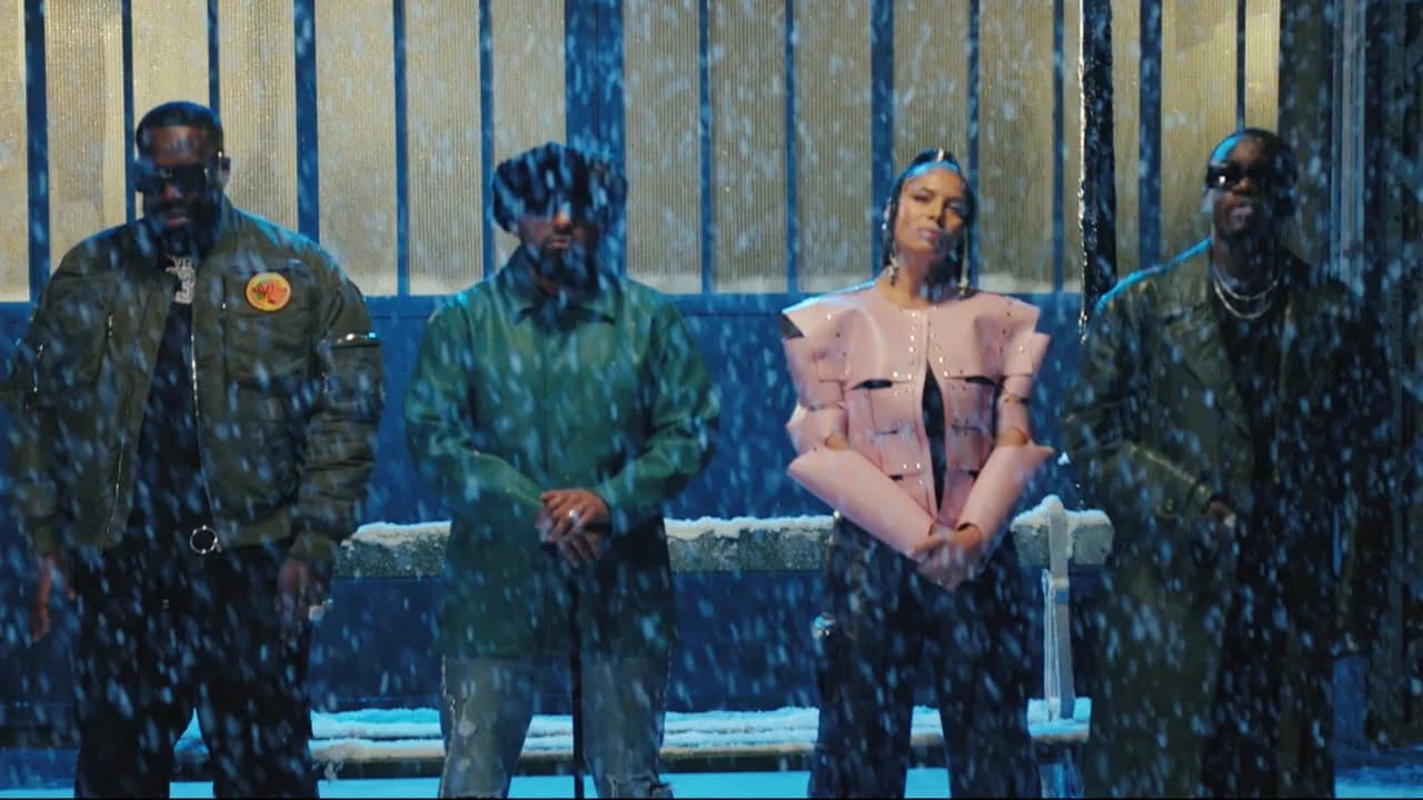 Jungeli ft. Vegedream, Alonzo & Zaho - T’étais où  (Clip officiel)