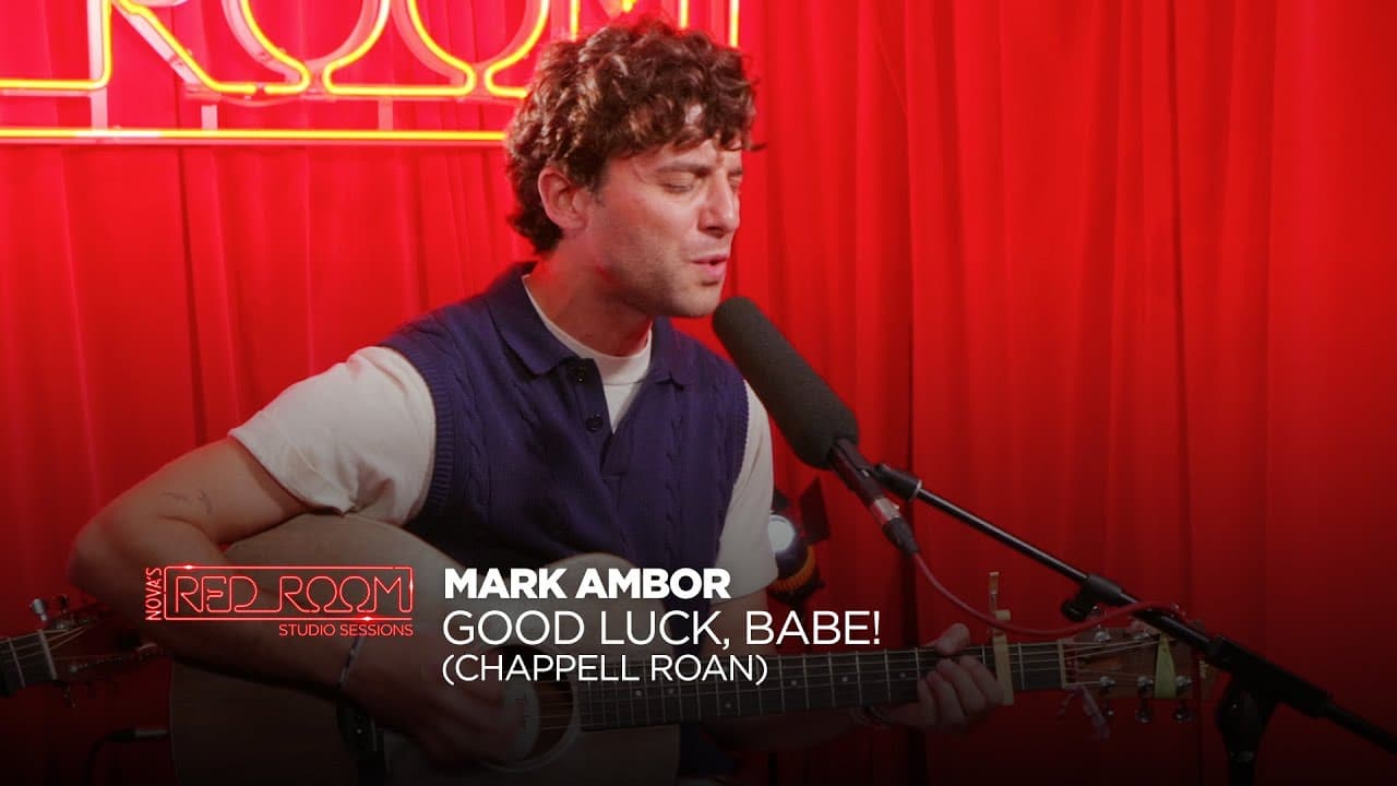 Mark Ambor - ‘Good Luck, Babe!’ (cover) | Nova’s Red Room Studio Session