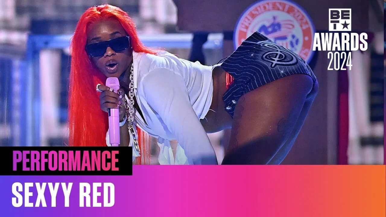 Sexyy Red Came With  "Get It Sexyy" & "You My Everything!" | BET Awards '24