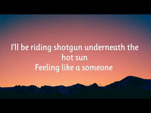 George Ezra - Shotgun (Lyrics)