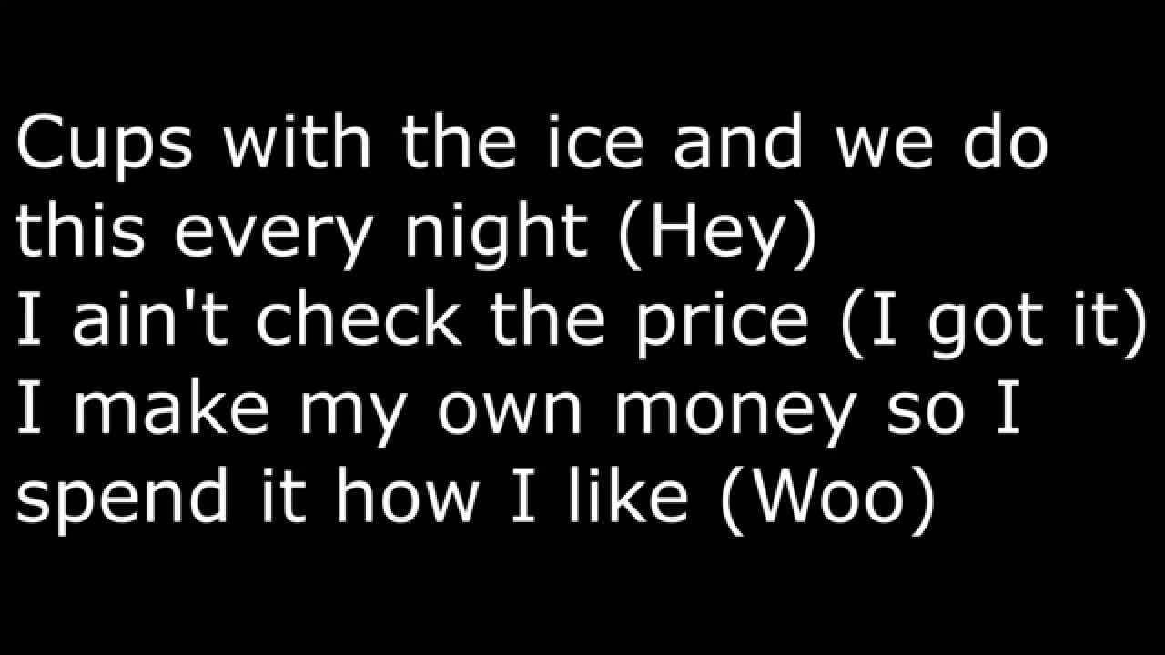 Rae Sremmurd - No Type Onscreen Lyrics