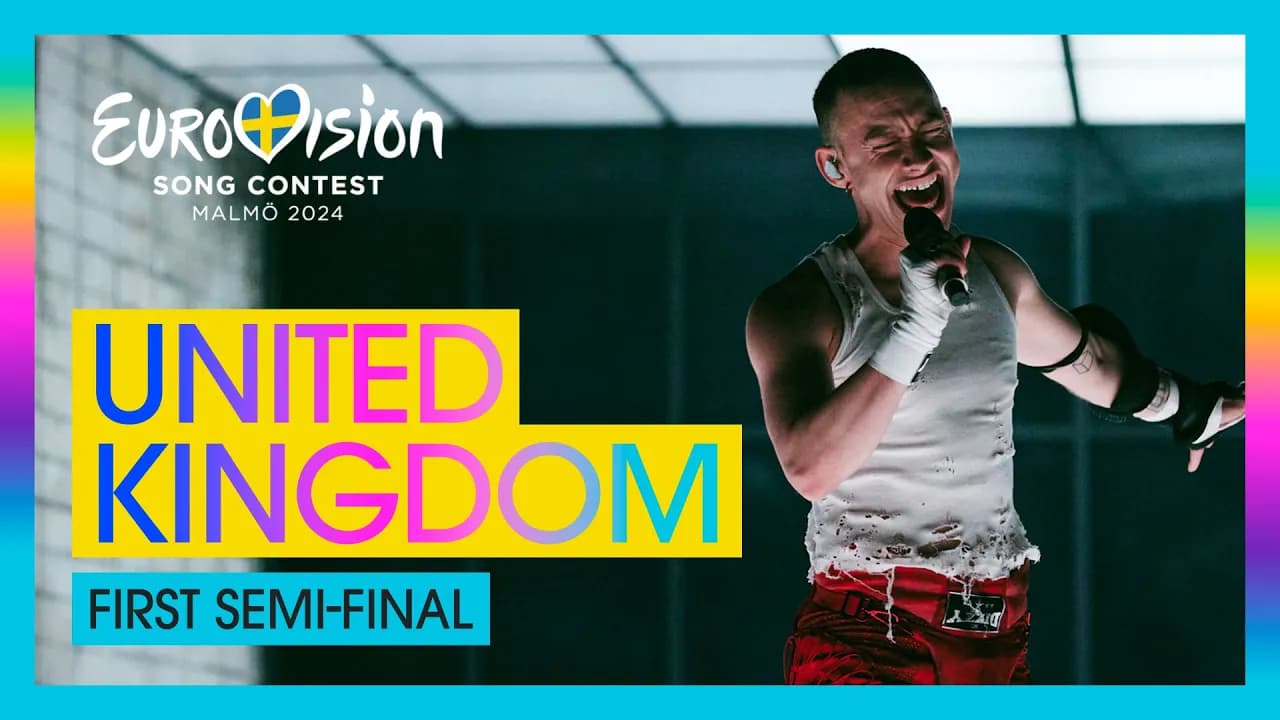 Olly Alexander - Dizzy (LIVE) | United Kingdom 🇬🇧 | First Semi-Final | Eurovision 2024