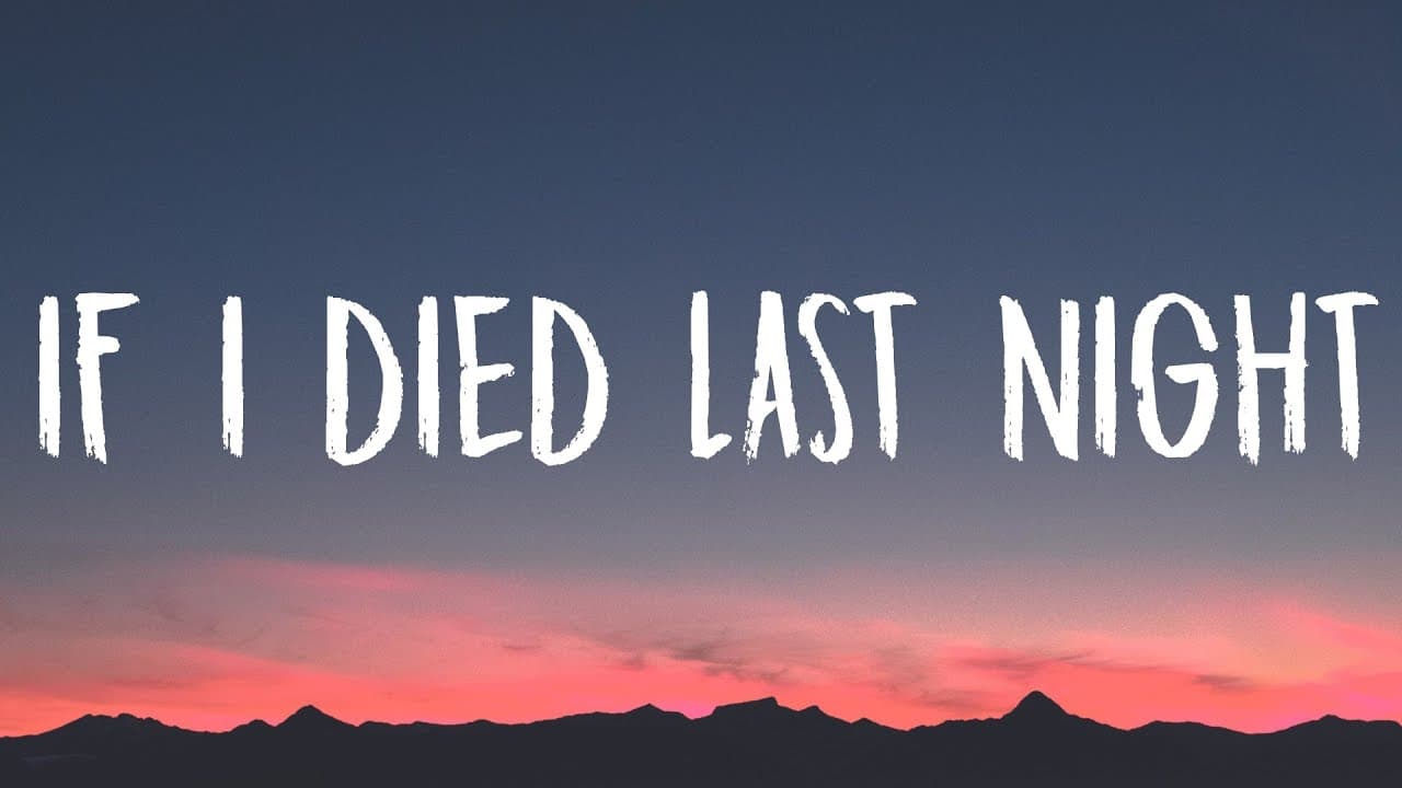 Jessie Murph - If I Died Last Night (Lyrics)