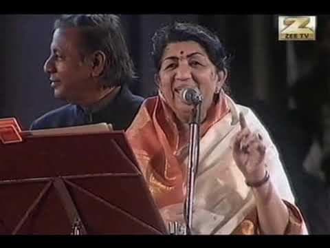 Mere Hathon Mein | Lata Mangeshkar Live Hyderabad Concert | Chandni | Sridevi , Rishi Kapoor