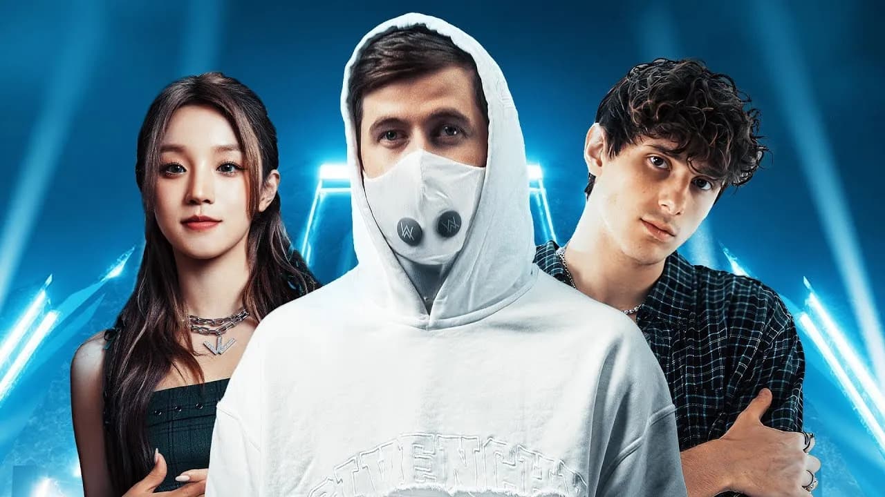Alan Walker, YUQI of (G)I-DLE, JVKE - Fire! (Official Music Video)