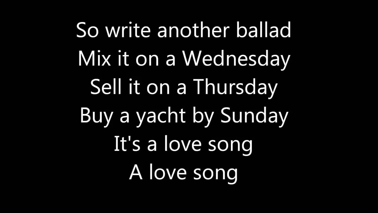 Robbie Williams "Come Undone" lyrics