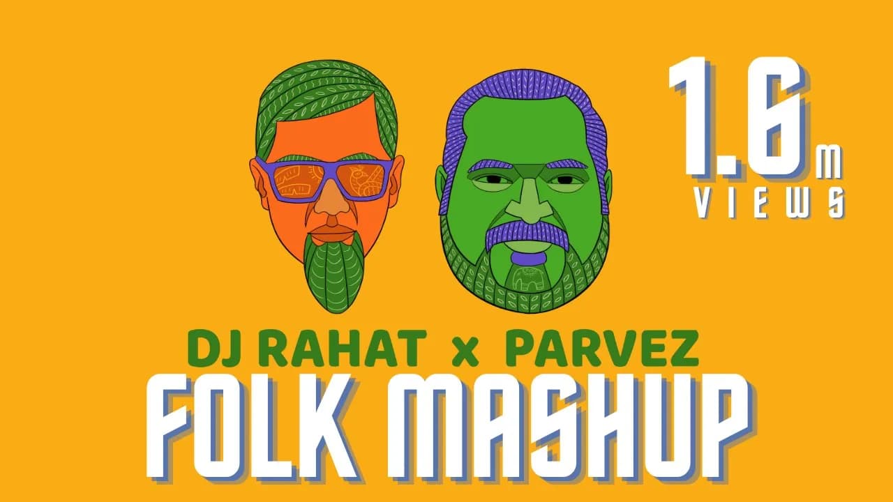 DJ Rahat x Parvez - Folk Mashup (DJ Nazmul Nayeem Remix)  (2024 Latest Bangla Popular Remix Song)