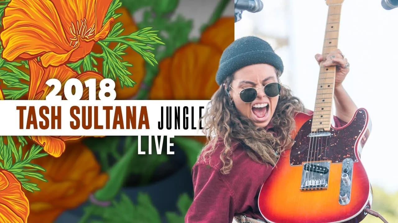 Tash Sultana "Jungle" (Live) - California Roots 2018